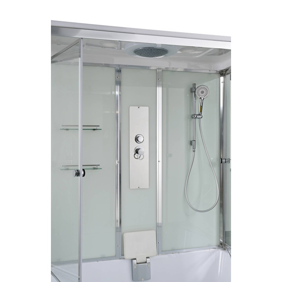 Душевая кабина Avacan 170x90 см V5017, хром/прозрачное (безсиликоновая сборка) - фото 15