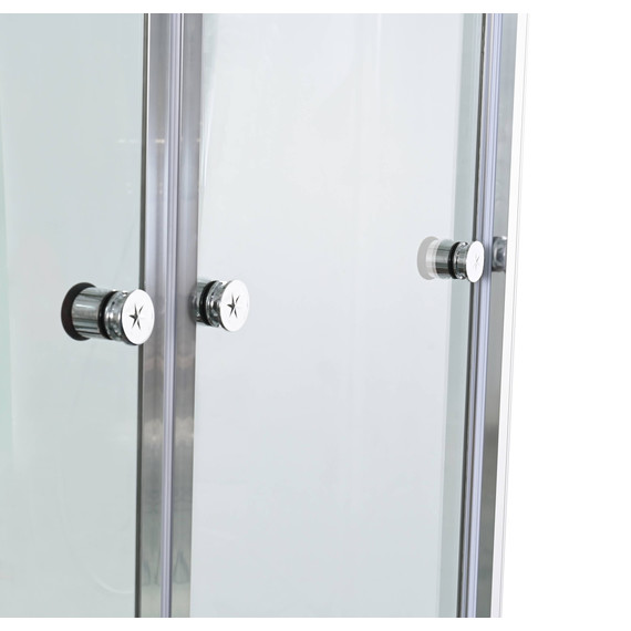 Гидробокс Avacan 120x90 см Z1912LEDMT, хром/прозрачное (безсиликоновая сборка) - фото 9