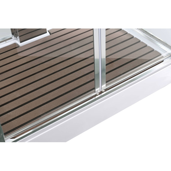 Душевая кабина Avacan 120x90 см Z1912MT, хром/прозрачное (безсиликоновая сборка) - фото 12