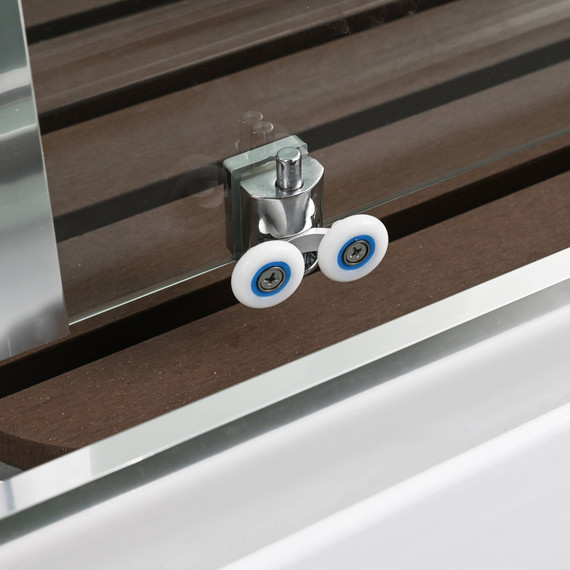 Гидробокс Avacan 120x90 см Z2912LED, хром/прозрачное (безсиликоновая сборка) - фото 13