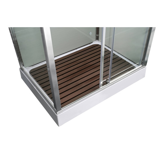 Душевая кабина Avacan 120x90 см Z2912, хром/прозрачное (безсиликоновая сборка) - фото 12