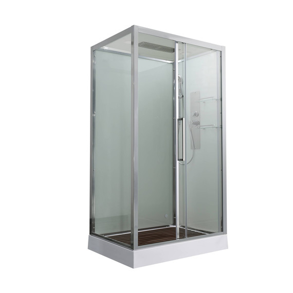 Душевая кабина Avacan 120x90 см Z2912, хром/прозрачное (безсиликоновая сборка) - фото 3