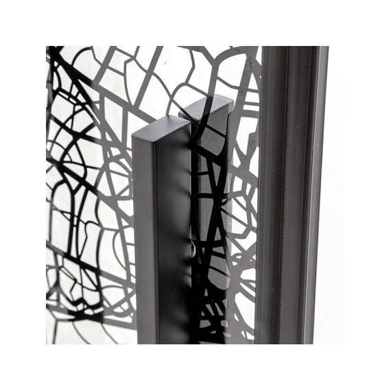 Душевая дверь Avacan (170-190) см FB2-170, чёрный/узор - фото 11