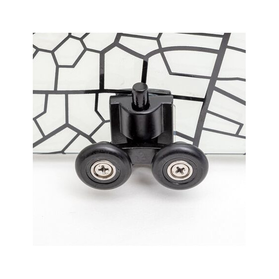 Душевая дверь Avacan (170-190) см FB2-170, чёрный/узор - фото 12