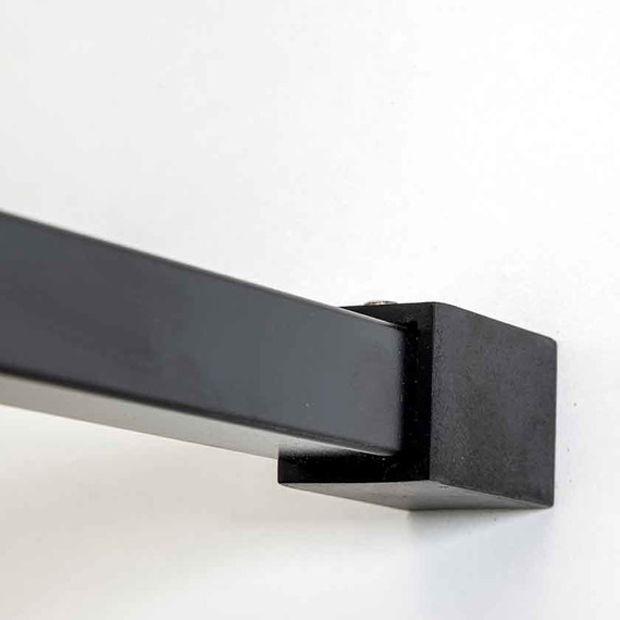 Душевая перегородка Avacan 120 см MB120 стекло (8 мм) с кронштейном в комплекте, чёрный/узор - фото 13