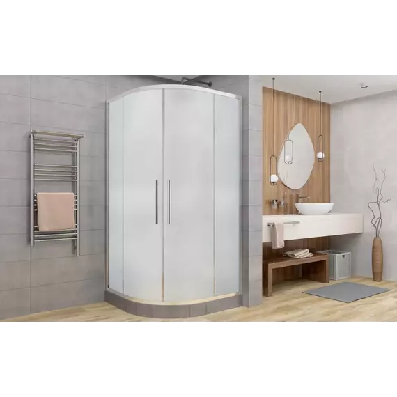 Душевое ограждение Avacan 90х90 см HC90MT, хром/матовое - фото 2