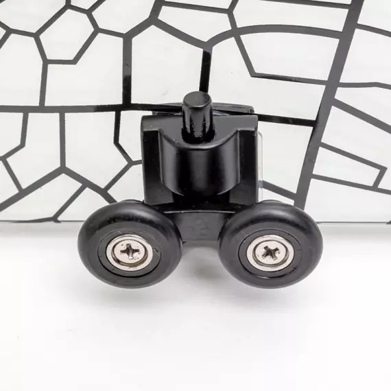 Душевая дверь Avacan (190-210) см FB2-190, чёрный/узор - фото 10