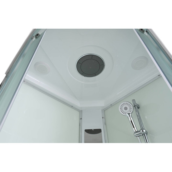 Душевая кабина Avacan 110x110 см EM3011new, хром/матовое (безсиликоновая сборка) - фото 12