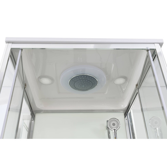 Душевая кабина Avacan 80x80 см V2080, хром/прозрачное (безсиликоновая сборка) - фото 15