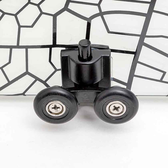 Душевое ограждение Avacan 100х100 см HB100, чёрный/узор - фото 8