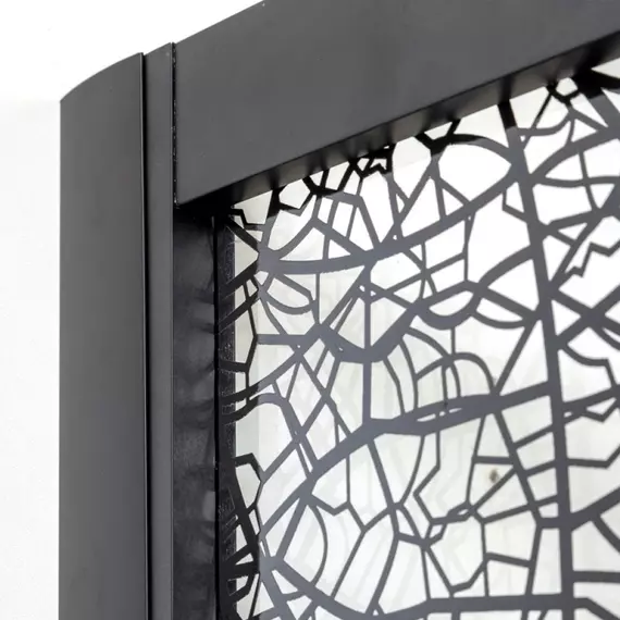 Душевая дверь Avacan (190-210) см FB2-190, чёрный/узор - фото 11