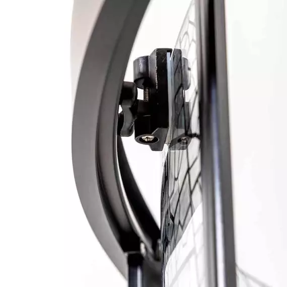 Душевое ограждение Avacan 80х80 см HB80MT, чёрный/матовое - фото 4