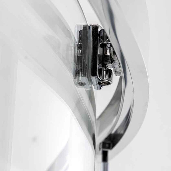 Душевое ограждение Avacan 120х120 см HC120, хром/прозрачное - фото 7