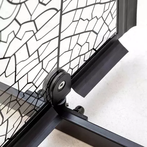 Душевое ограждение Avacan 90х90 см PB90MT, чёрный/матовое - фото 5