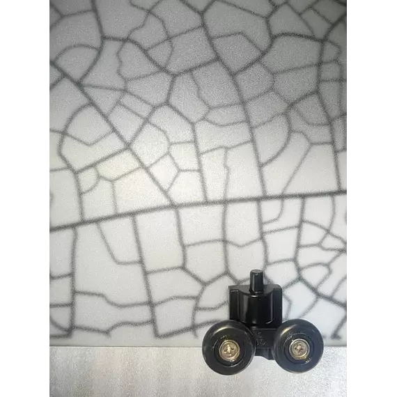 Душевое ограждение Avacan (100-110)х(100-110) см KB100MT, чёрный/матовое - фото 9