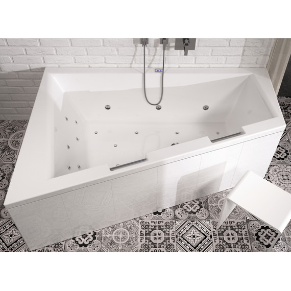 Ванна акриловая Riho DOPPIO 180x130 см B033001005 R - фото, картинка 7 Ванна акриловая Riho DOPPIO 180x130 см B033001005 R - фото 7