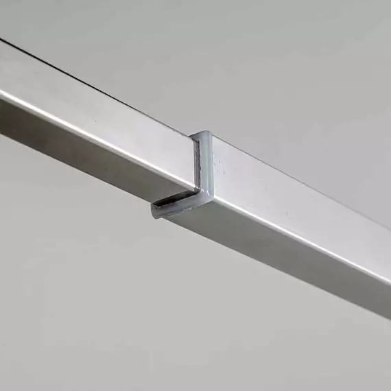 Душевая перегородка Avacan 120 см MC120MT стекло (8 мм) с кронштейном в комплекте, хром/матовое - фото 3