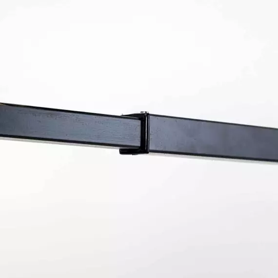 Душевая перегородка Avacan 120 см MB120MT стекло (8 мм) с кронштейном в комплекте, чёрный/матовое - фото 5