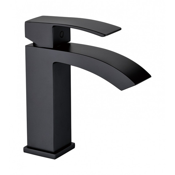 Смеситель для раковины Grocenberg GB2007BL, чёрный матовый - фото 4