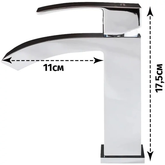 Смеситель для раковины Grocenberg GB2007CR - фото 5
