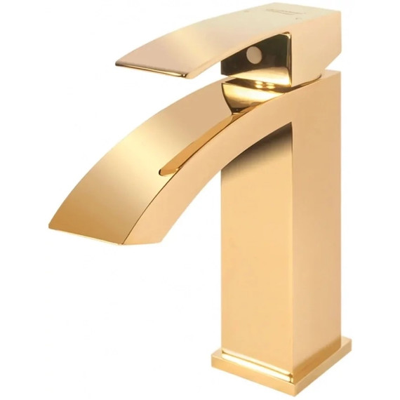 Смеситель для раковины Grocenberg GB2007GO, золото - фото 2