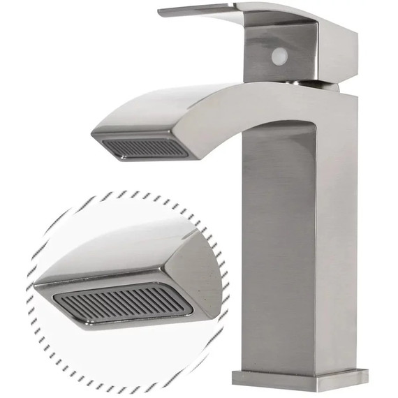 Смеситель для раковины Grocenberg GB2007NK, никель - фото 3