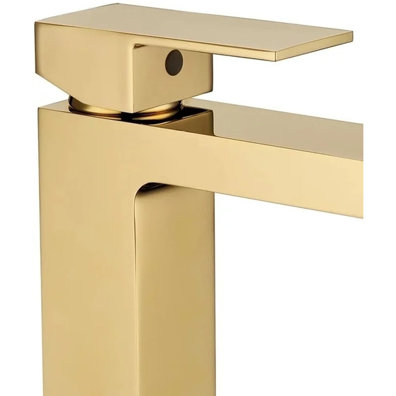 Смеситель для раковины Grocenberg GB2008GO, золото - фото 3