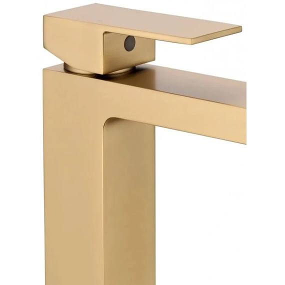 Смеситель для раковины Grocenberg GB2008MG, матовое золото - фото 3