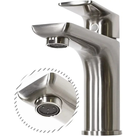 Смеситель для раковины Grocenberg GB2009NK, никель - фото 4