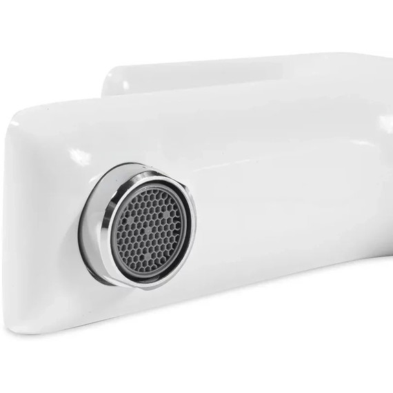 Смеситель для раковины Grocenberg GB2009WC, белый хром - фото 6