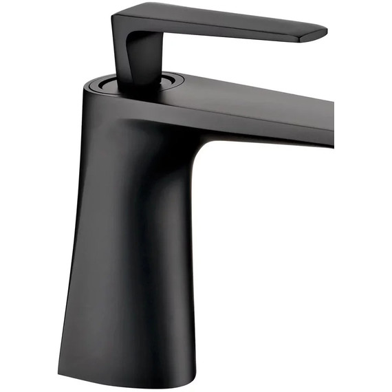 Смеситель для раковины Grocenberg GB2025BL, чёрный матовый - фото 2