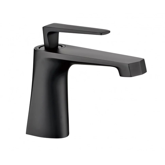 Смеситель для раковины Grocenberg GB2025BL, чёрный матовый - фото 4