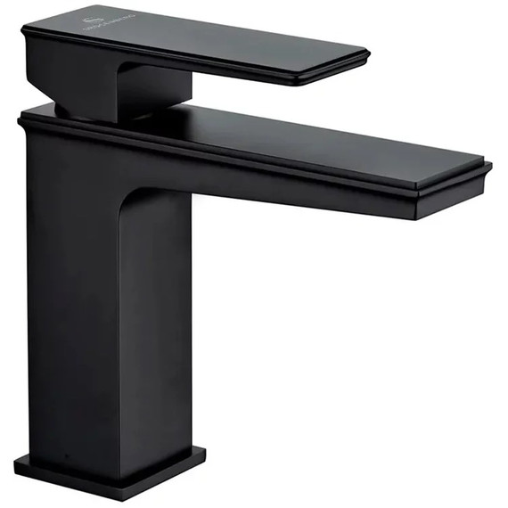 Смеситель для раковины Grocenberg GB2088BL, чёрный матовый - фото 2