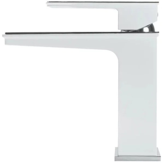 Смеситель для раковины Grocenberg GB2088WC, белый хром - фото 2