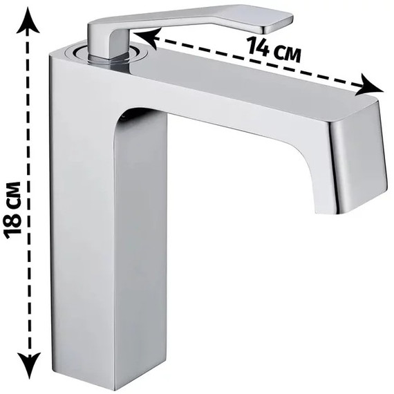 Смеситель для раковины Grocenberg GB2090CR - фото 5