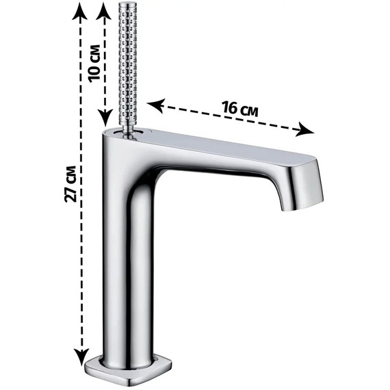 Смеситель для раковины Grocenberg GB2091CR - фото 5