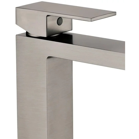 Смеситель для умывальника высокий Grocenberg GB3008BG, графит - фото 2