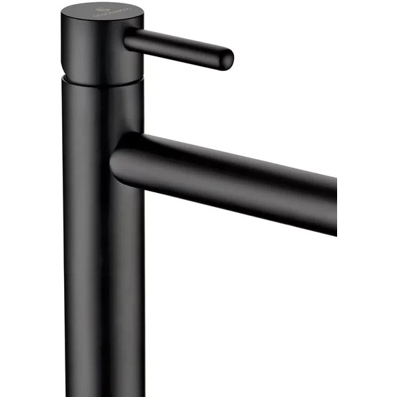 Смеситель для умывальника высокий Grocenberg GB3029BL, чёрный матовый - фото 5