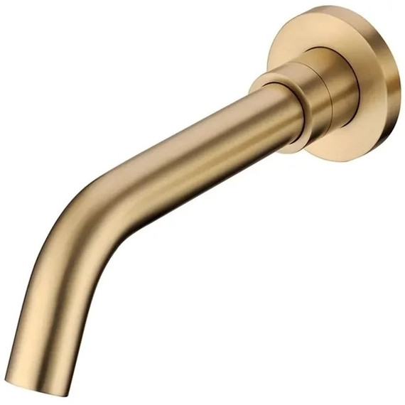 Смеситель для раковины настенный Grocenberg GB511MG (со скрытой частью) матовое золото - фото 4