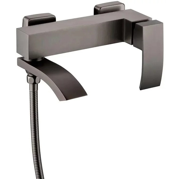 Смеситель для ванны Grocenberg GB8007BG, графит - фото 2