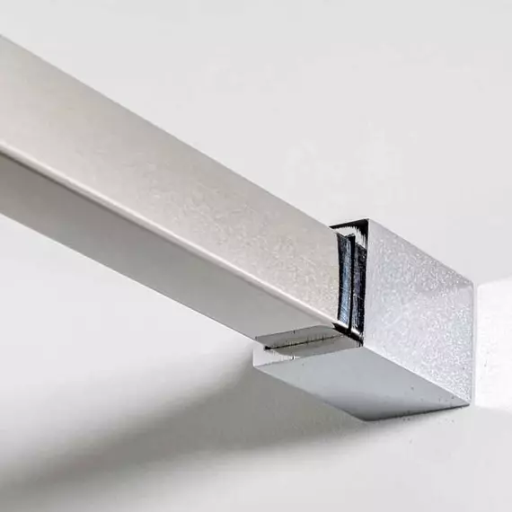 Душевая перегородка Avacan 100 см MC100MT стекло (8 мм) с кронштейном в комплекте, хром/матовое - фото 4