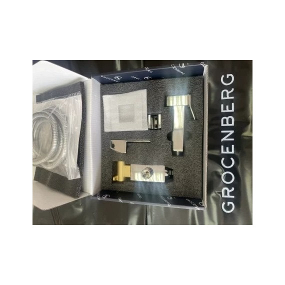 Набор для гигиенического душа Grocenberg GB002CR (со скрытой частью) - фото 6
