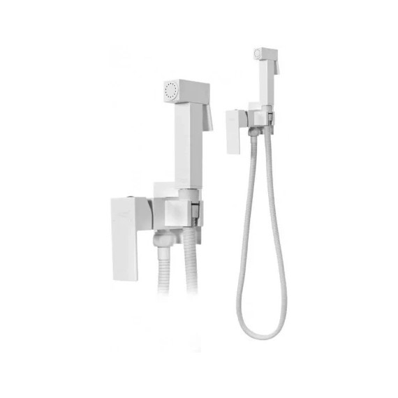 Набор для гигиенического душа Grocenberg GB002W (со скрытой частью) белый - фото 3