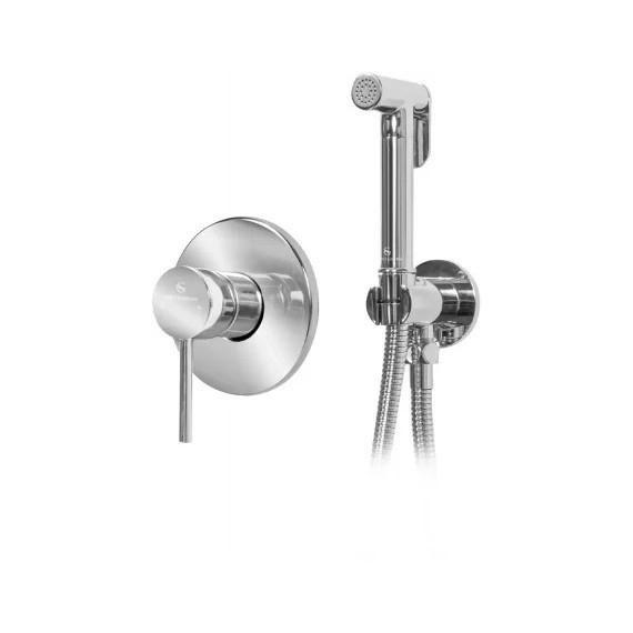 Набор для гигиенического душа Grocenberg GB1003CR (со скрытой частью) - фото 2