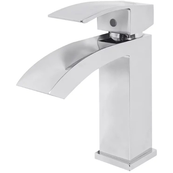 Набор смесителей 3 в 1 для ванны с коротким изливом Grocenberg GB1007CR - фото 2