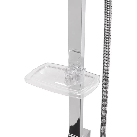 Набор смесителей 3 в 1 для ванны с коротким изливом Grocenberg GB1007CR - фото 5