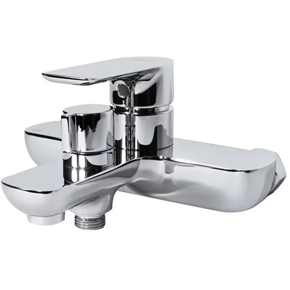 Набор смесителей 3 в 1 для ванны с коротким изливом Grocenberg GB1009CR - фото 2