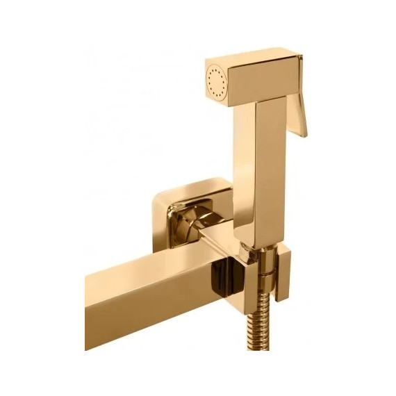 Набор для гигиенического душа Grocenberg GB101N-GO, золото - фото 4