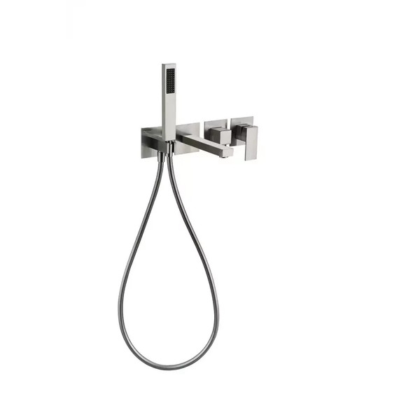 Смеситель для ванны Grocenberg GB5060NK, никель - фото 2