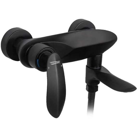 Смеситель для ванны Grocenberg GB8001BL, чёрный матовый - фото 2